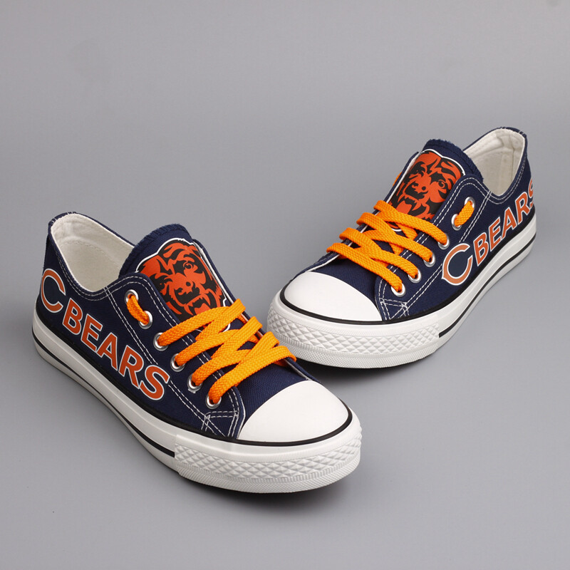 Chicago Bears Limited Print NFL Football Fans Low Top Canvas Shoes Sport Sneakers T-D877L Chicago%2BBears%2BLimited%2BPrint%2BNFL%2BFootball%2BFans%2BLow%2BTop%2BCanvas%2BShoes%2BSport%2BSneakers%2BT D877L 3089 YUQLd