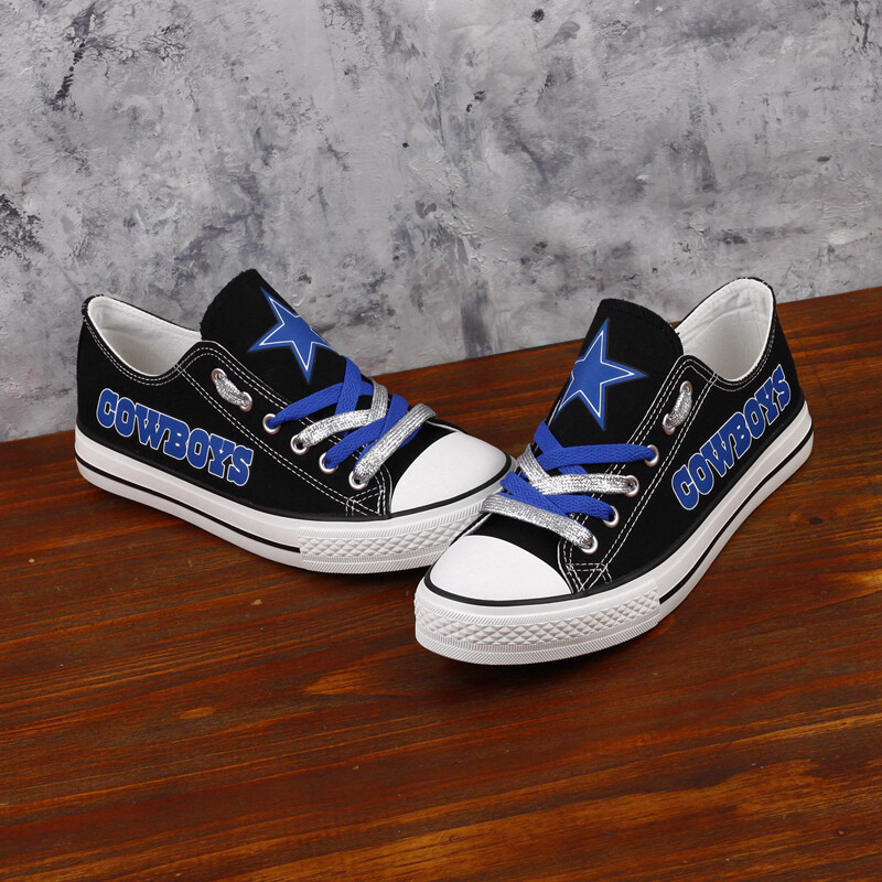 Dallas Cowboys Limited Print NFL Football Fans Low Top Canvas Shoes Sport Sneakers T-DJ283H Dallas%2BCowboys%2BLimited%2BPrint%2BNFL%2BFootball%2BFans%2BLow%2BTop%2BCanvas%2BShoes%2BSport%2BSneakers%2BT DJ283H 5196 YbjRl