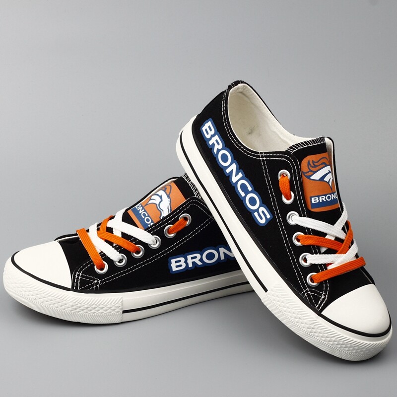Denver Broncos Limited Print NFL Football Fans Low Top Canvas Shoes Sport Sneakers T-D820H Denver%2BBroncos%2BLimited%2BPrint%2BNFL%2BFootball%2BFans%2BLow%2BTop%2BCanvas%2BShoes%2BSport%2BSneakers%2BT D820H 7658 la48p