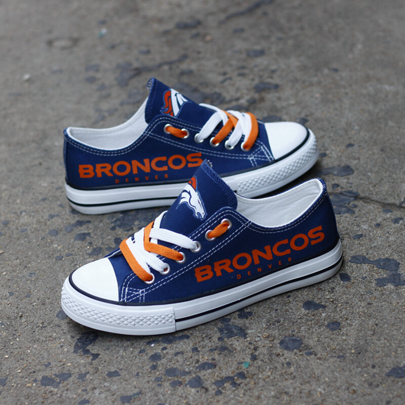Denver Broncos Limited Print NFL Football Fans Low Top Canvas Shoes Sport Sneakers T-DJ134L Denver%2BBroncos%2BLimited%2BPrint%2BNFL%2BFootball%2BFans%2BLow%2BTop%2BCanvas%2BShoes%2BSport%2BSneakers%2BT DJ134L 8145 mqCCm