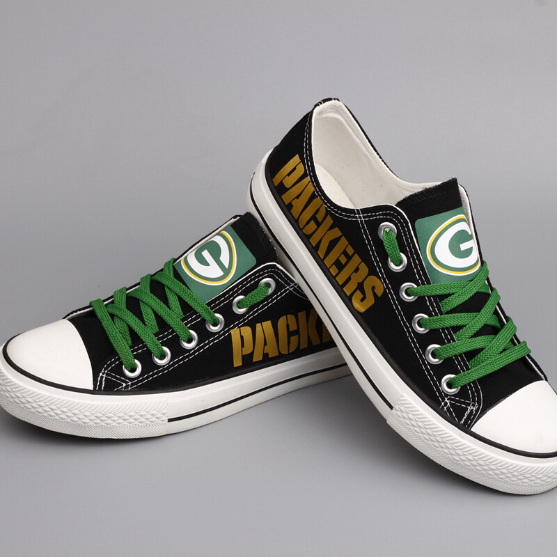 Green Bay Packers Limited Print NFL Football Fans Low Top Canvas Shoes Sport Sneakers T-D720H Green%2BBay%2BPackers%2BLimited%2BPrint%2BNFL%2BFootball%2BFans%2BLow%2BTop%2BCanvas%2BShoes%2BSport%2BSneakers%2BT D720H 5566 HhsA9
