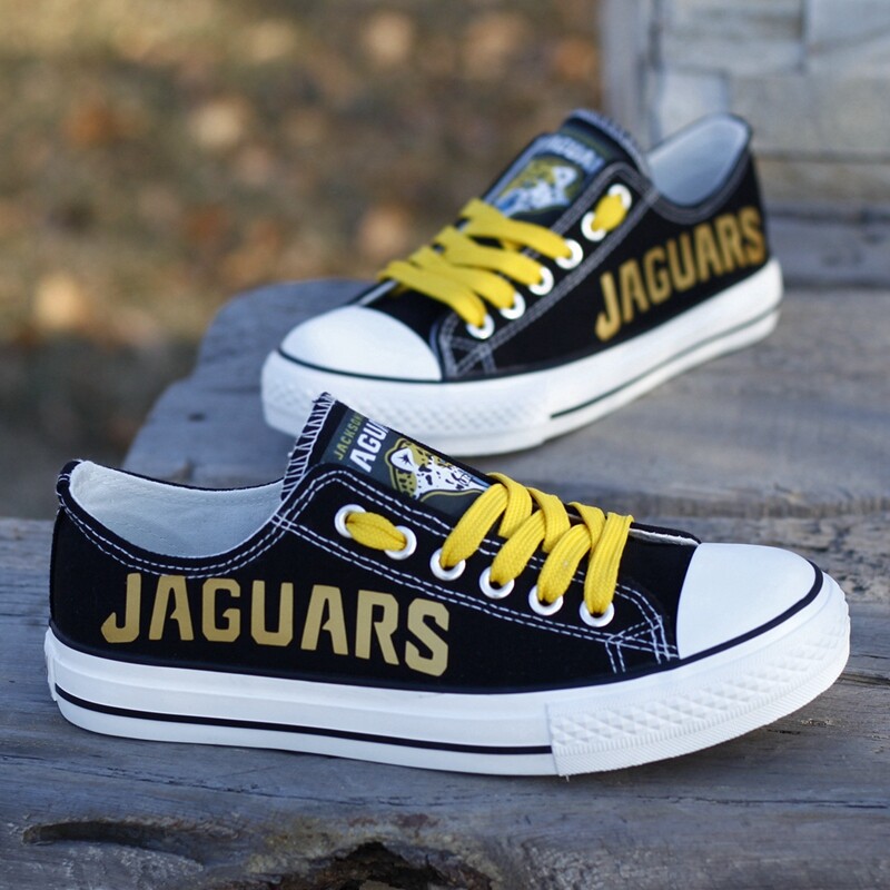 Jacksonville Jaguars Limited Print NFL Football Fans Low Top Canvas Shoes Sport Sneakers T-D713H Jacksonville%2BJaguars%2BLimited%2BPrint%2BNFL%2BFootball%2BFans%2BLow%2BTop%2BCanvas%2BShoes%2BSport%2BSneakers%2BT D713H 4228 HFhVy
