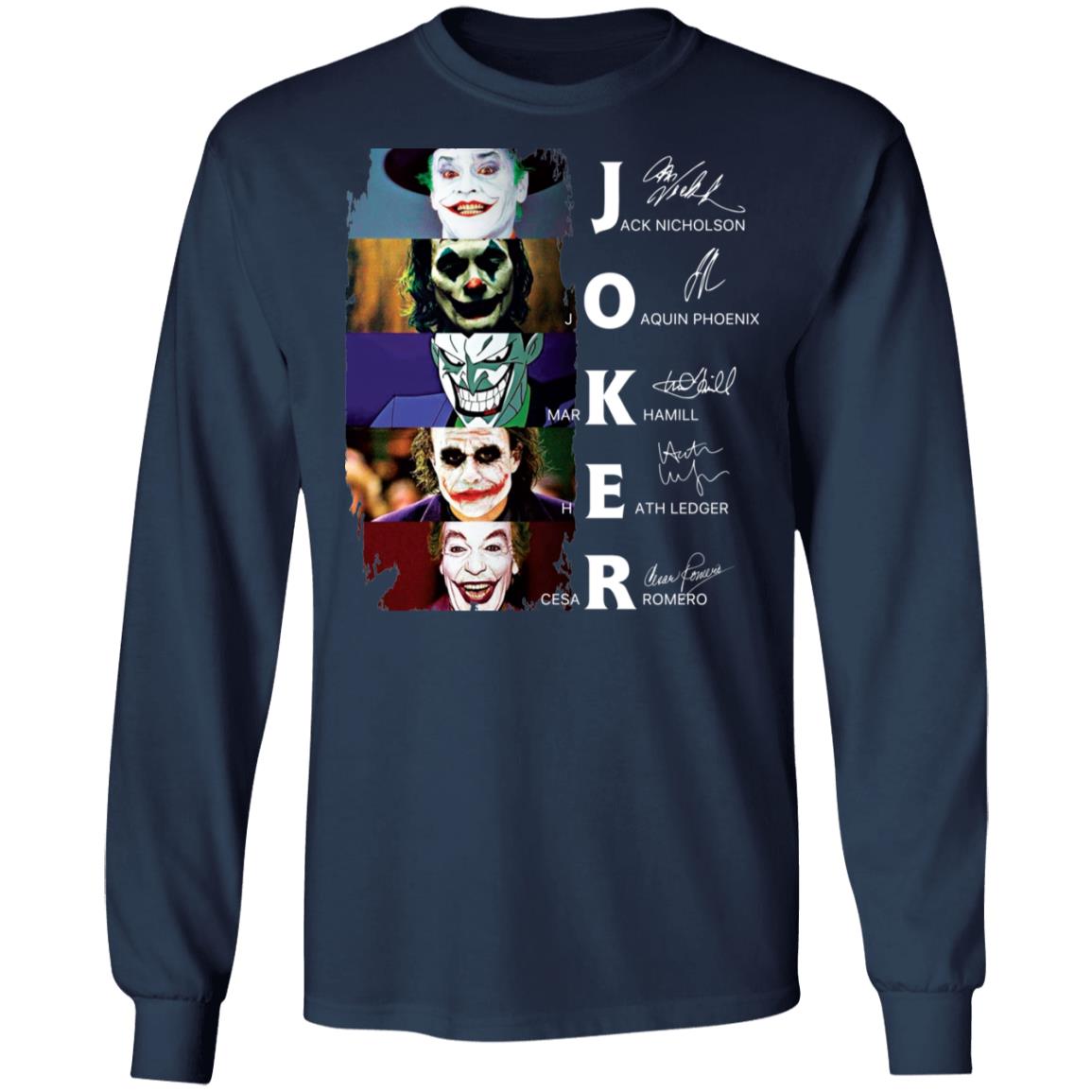 Joker All Version Signature Shirt, Hoodie Joker%2BAll%2BVersion%2BSignature%2BShirt%2C%2BHoodie 8657 U67YI