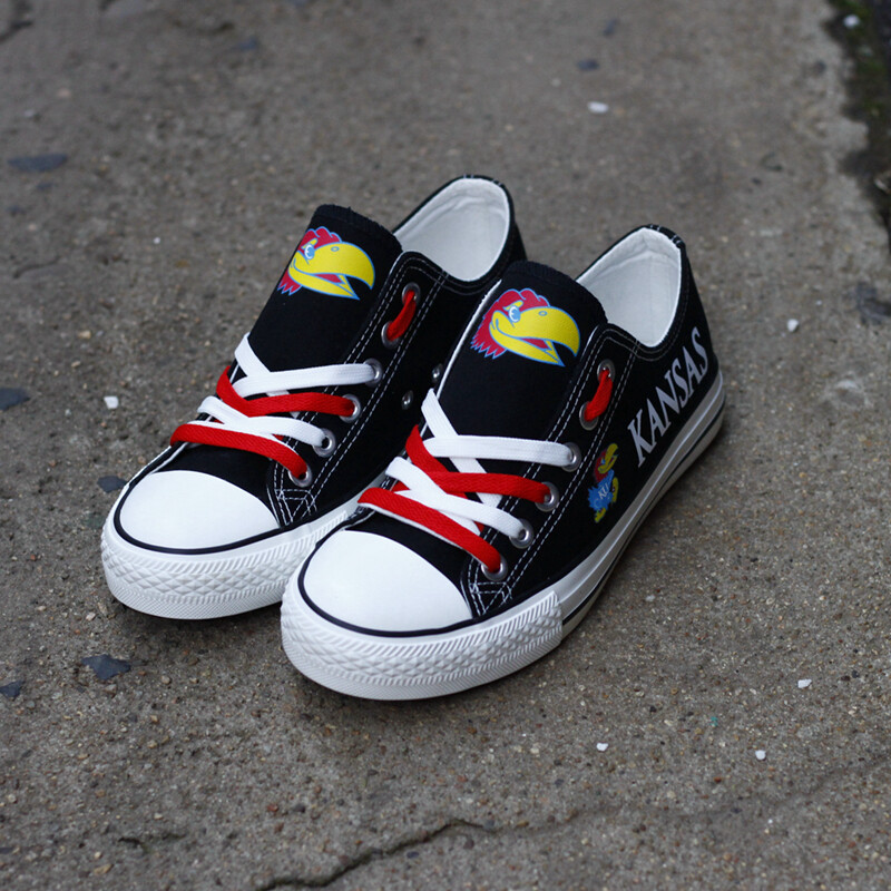 Kansas Jayhawks Limited Print NCAA College Students Low Top Canvas Shoes Sport Sneakers T-DV152H Kansas%2BJayhawks%2BLimited%2BPrint%2BNCAA%2BCollege%2BStudents%2BLow%2BTop%2BCanvas%2BShoes%2BSport%2BSneakers%2BT DV152H 9860 iOo4Y