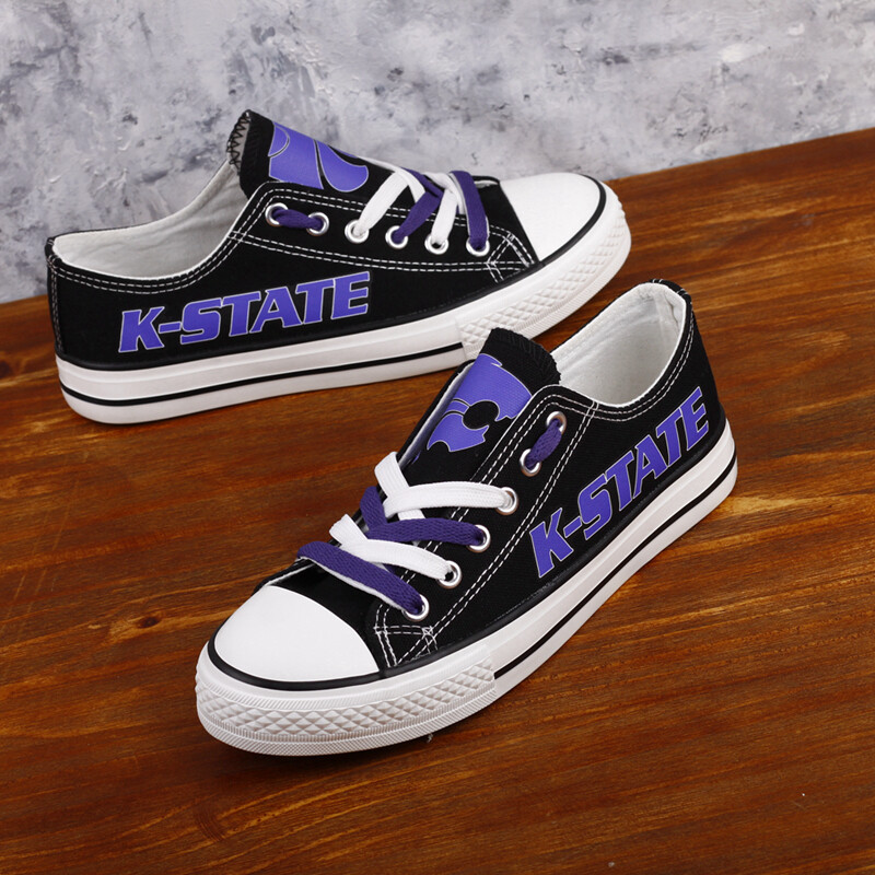 Kansas State Wildcats Limited Print NCAA College Students Low Top Canvas Shoes Sport Sneakers T-DV233H Kansas%2BState%2BWildcats%2BLimited%2BPrint%2BNCAA%2BCollege%2BStudents%2BLow%2BTop%2BCanvas%2BShoes%2BSport%2BSneakers%2BT DV233H 1625 GjyKR