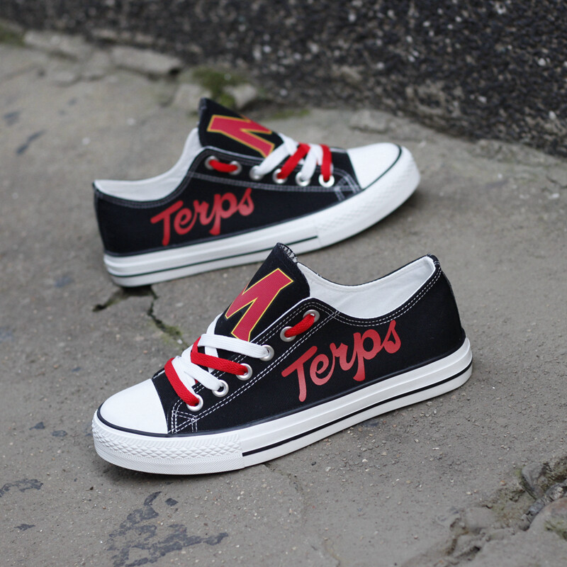Maryland Terrapins Limited Print NCAA College Students Low Top Canvas Shoes Sport Sneakers T-DV124H Maryland%26%23160Terrapins%2BLimited%2BPrint%2BNCAA%2BCollege%2BStudents%2BLow%2BTop%2BCanvas%2BShoes%2BSport%2BSneakers%2BT DV124H 8222 kgMO2