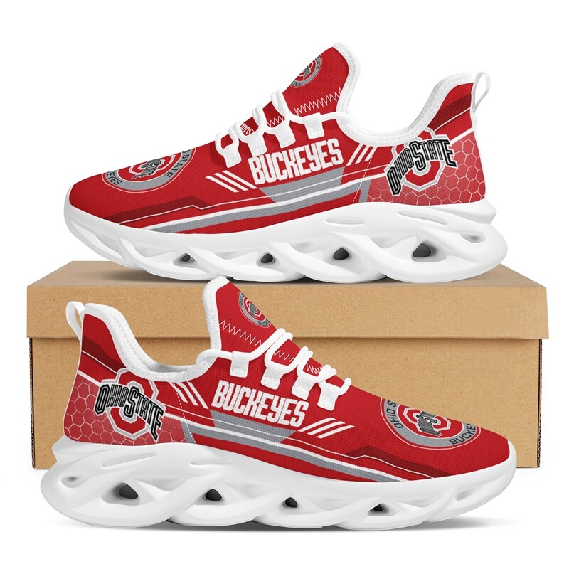 NCAA%2BTeam%2BOhio%2BState%2BBuckeyes%2BCollege%2BFans%2BRunning%2BShoes%2BSports%2BSneakers%2B%23SP1168 F21W 9930 9dyTg