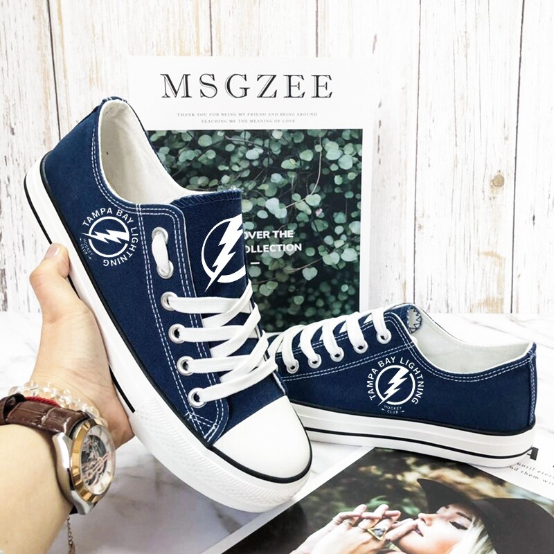 NHL Ice Hockey Tampa Bay Lightning Fans Low Top Canvas Shoes Sport Sneakers T-DWAA26L NHL%2BIce%2BHockey%2BTampa%2BBay%2BLightning%2BFans%2BLow%2BTop%2BCanvas%2BShoes%2BSport%2BSneakers%2BT DWAA26L 9722 X11DI