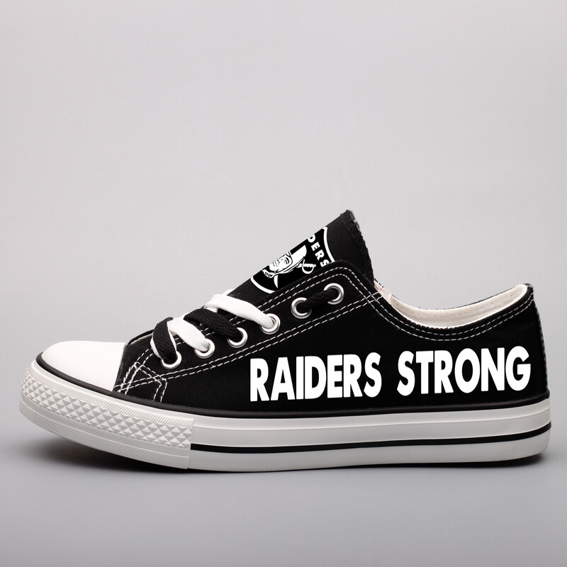 Oakland Raiders Limited Print NFL Football Fans Low Top Canvas Shoes Sport Sneakers T-DF47H Oakland%2BRaiders%2BLimited%2BPrint%2BNFL%2BFootball%2BFans%2BLow%2BTop%2BCanvas%2BShoes%2BSport%2BSneakers%2BT DF47H 9967 dLkC6