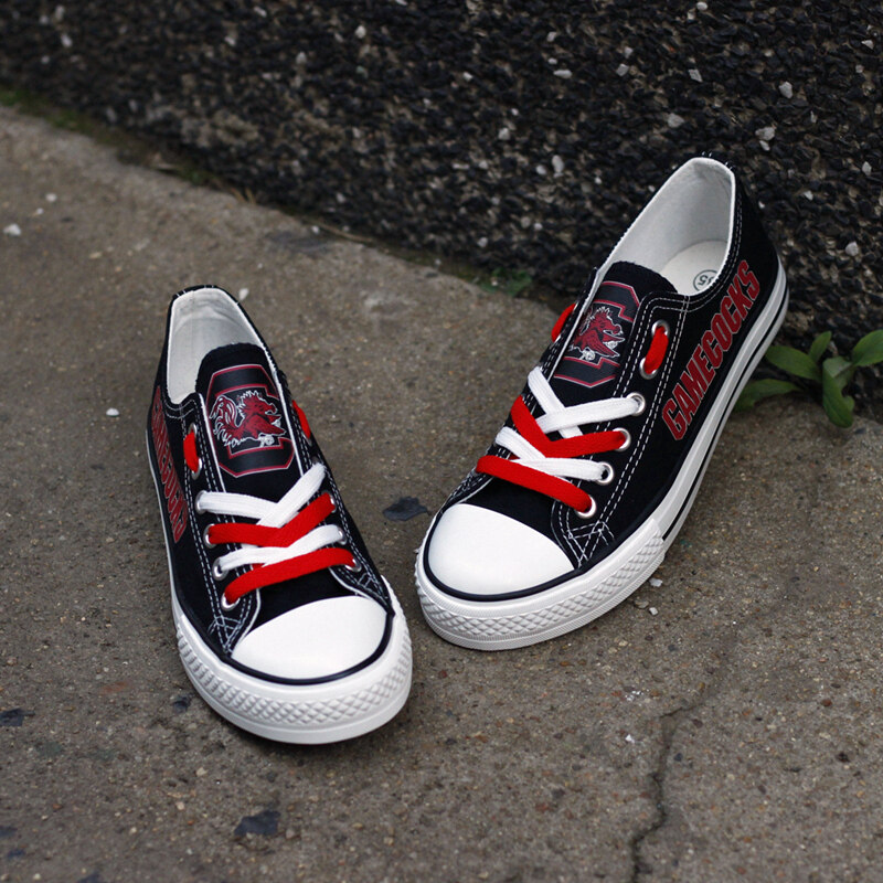 South Carolina Gamecocks Limited Print NCAA College Students Low Top Canvas Shoes Sport Sneakers T-DV156H South%26%23160Carolina%26%23160Gamecocks%2BLimited%2BPrint%2BNCAA%2BCollege%2BStudents%2BLow%2BTop%2BCanvas%2BShoes%2BSport%2BSneakers%2BT DV156H 4582 0LKJl