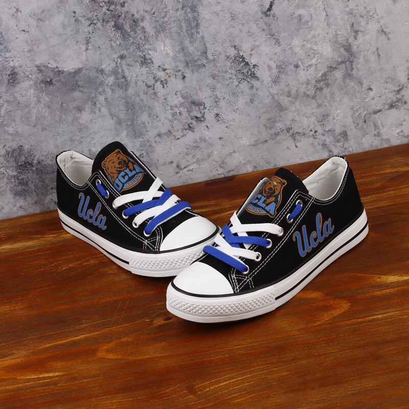 UCLA Bruins Limited Print NCAA College Students Low Top Canvas Shoes Sport Sneakers T-DV254H UCLA%2BBruins%2BLimited%2BPrint%2BNCAA%2BCollege%2BStudents%2BLow%2BTop%2BCanvas%2BShoes%2BSport%2BSneakers%2BT DV254H 2478 peiqS