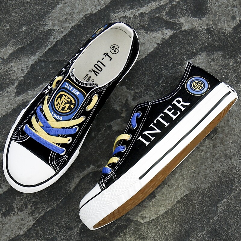 UEFA Soccer Fans Internazionale Milano Team Printed Canvas Shoes Adult Casual Flats Sport Sneakers Running Shoes T-D858H UEFA%2BSoccer%2BFans%2BInternazionale%2BMilano%2BTeam%2BPrinted%2BCanvas%2BShoes%2BAdult%2BCasual%2BFlats%2BSport%2BSneakers%2BRunning%2BShoes%2BT D858H 4610 8AGKr
