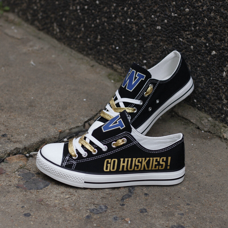 Washington Huskies Limited Print NCAA College Students Low Top Canvas Shoes Sport Sneakers T-DV305H Washington%2BHuskies%2BLimited%2BPrint%2BNCAA%2BCollege%2BStudents%2BLow%2BTop%2BCanvas%2BShoes%2BSport%2BSneakers%2BT DV305H 5675 Jal13