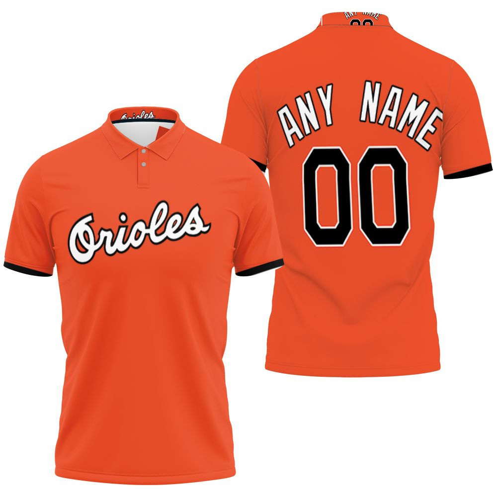 baltimore orioles baseball team 1988 cooperstown collection mesh orange 2019 3d designed allover custom gift for baltimore fans polo shirt 9888 aitjc