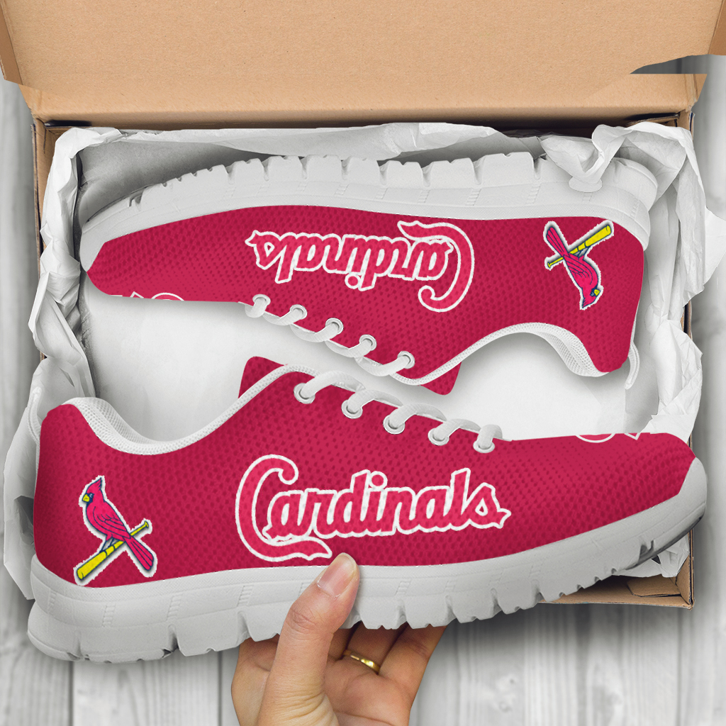 Best Custom MLB St. Louis Cardinals Running Shoes Men Women