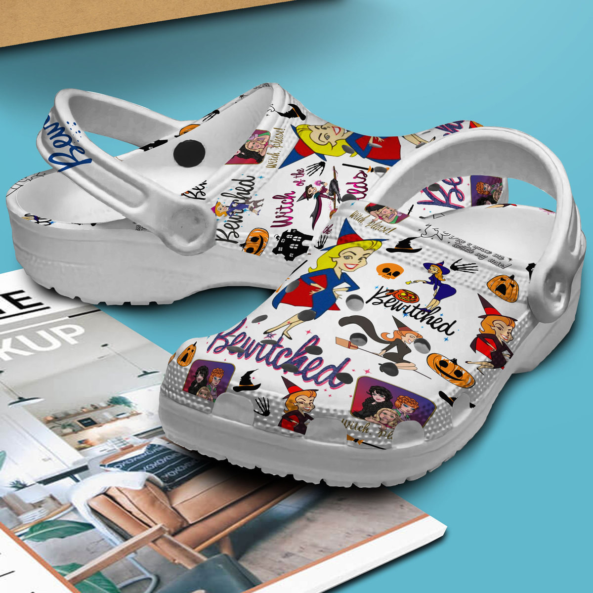 Bewitched TV Series Crocs Crocband Clogs Shoes for hospital staff