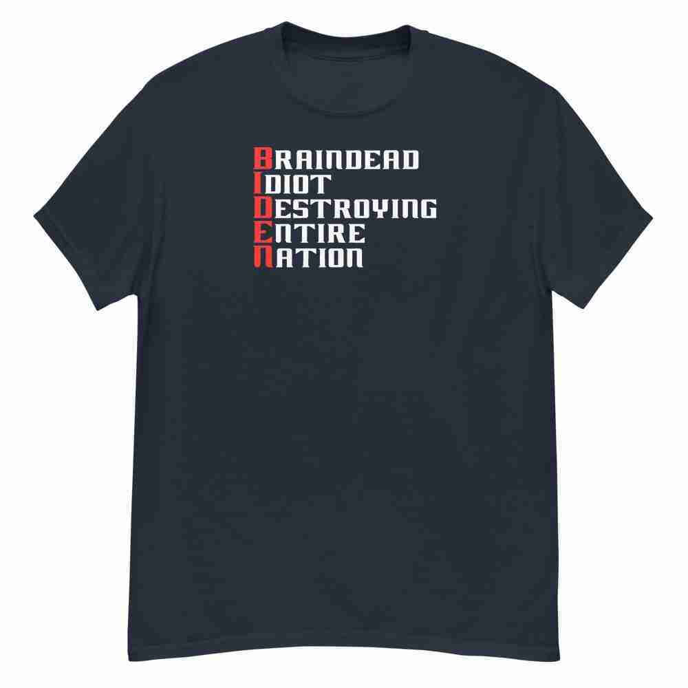 Braindead Biden Tee | The Trump Store PA braindead biden tee the trump store pa 1858 yapb6