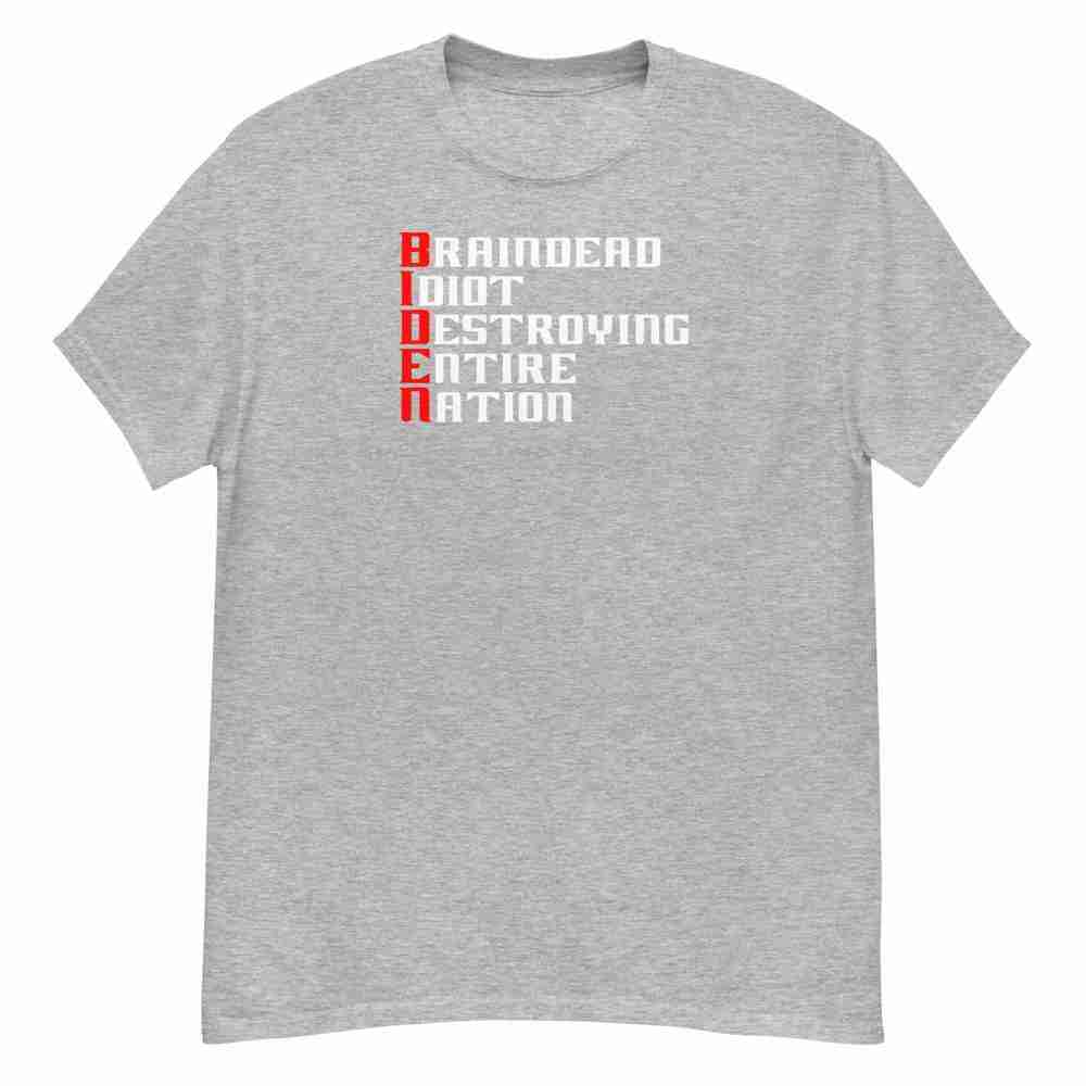 Braindead Biden Tee | The Trump Store PA braindead biden tee the trump store pa 1989 lewuz