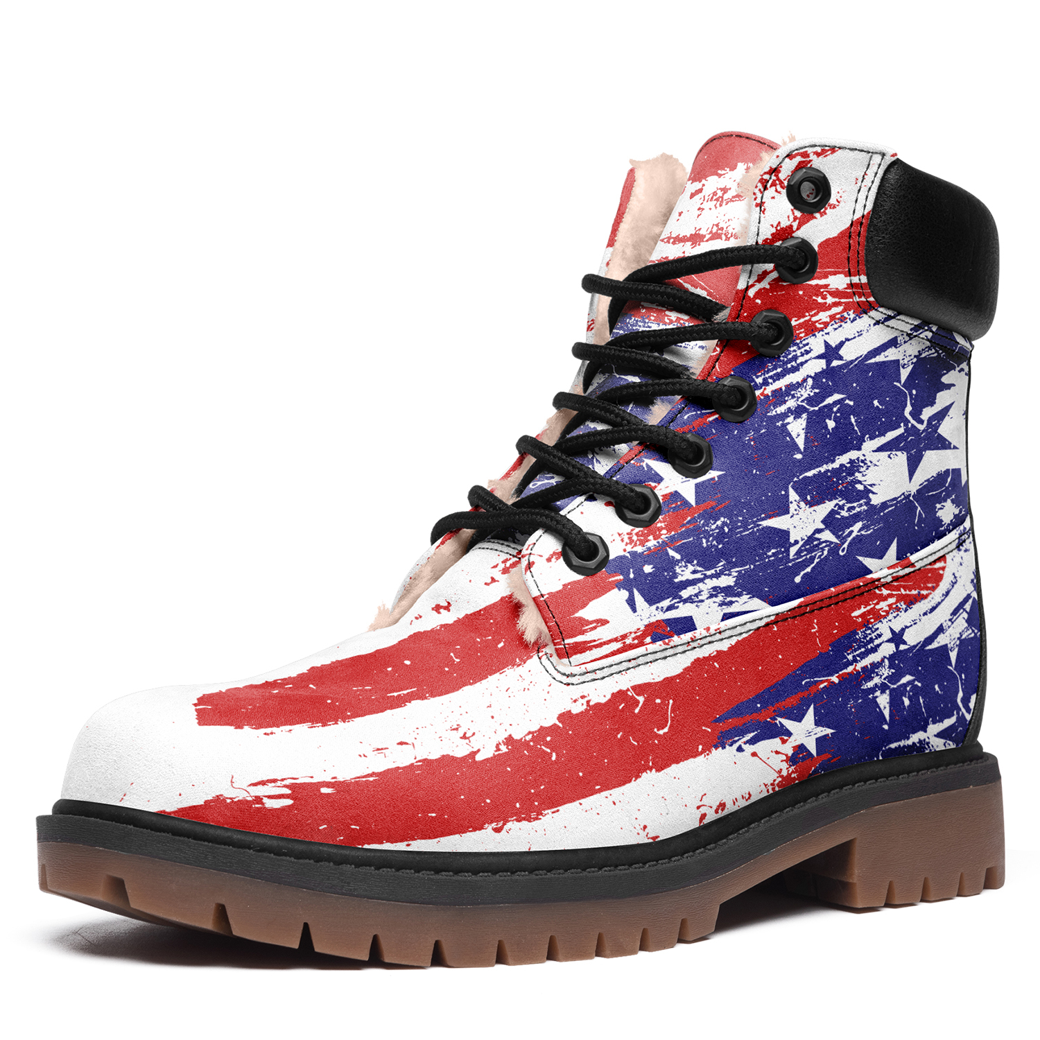 Customize America Flag Design Timboot Limited US Fans Winter Boot VB191001002