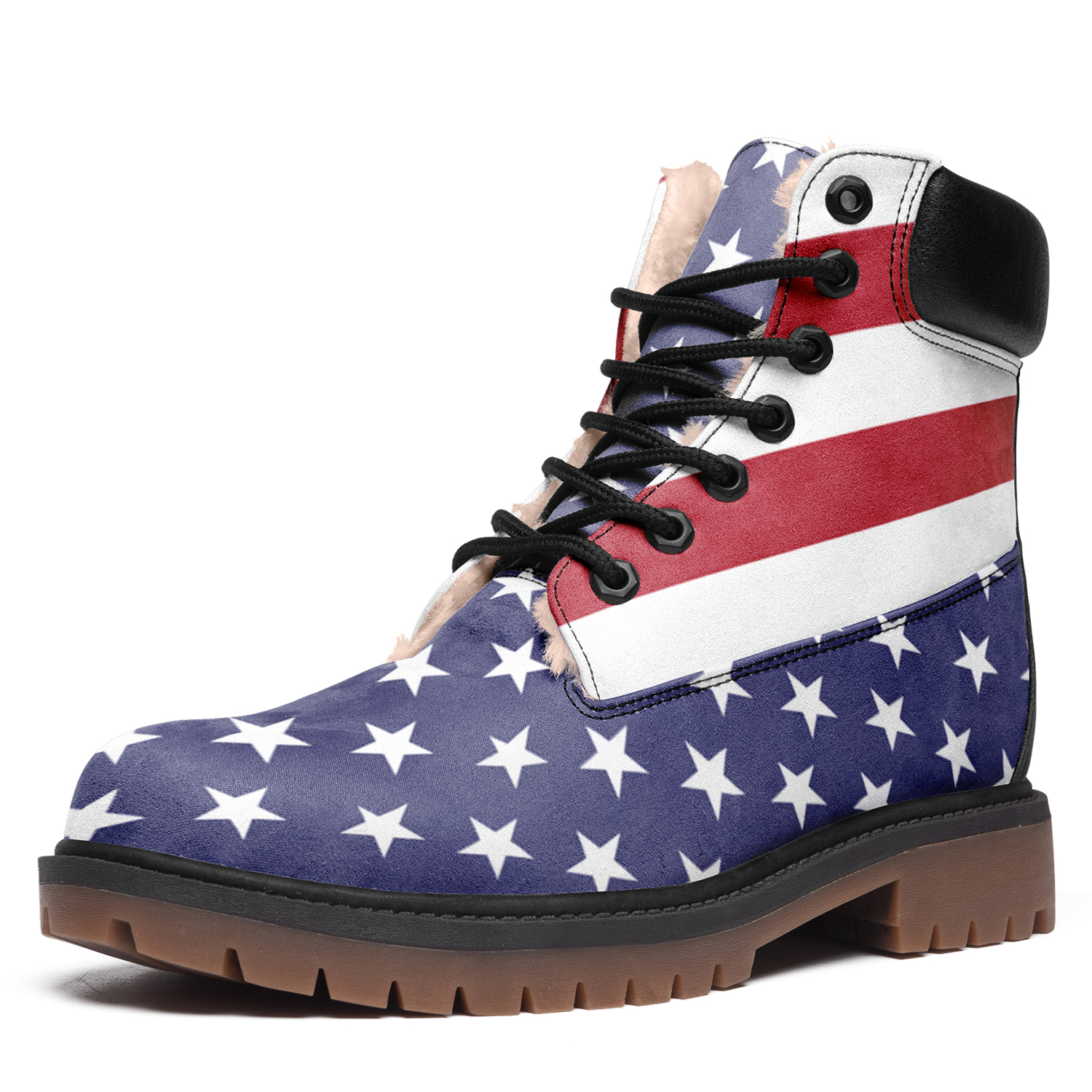 Customize America Flag Design Timboot Limited US Fans Winter Boot VB191001003