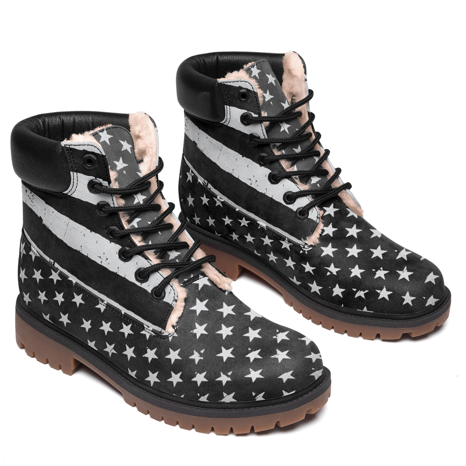 Customize America Flag Design Timboot Limited US Fans Winter Boot VB191001004