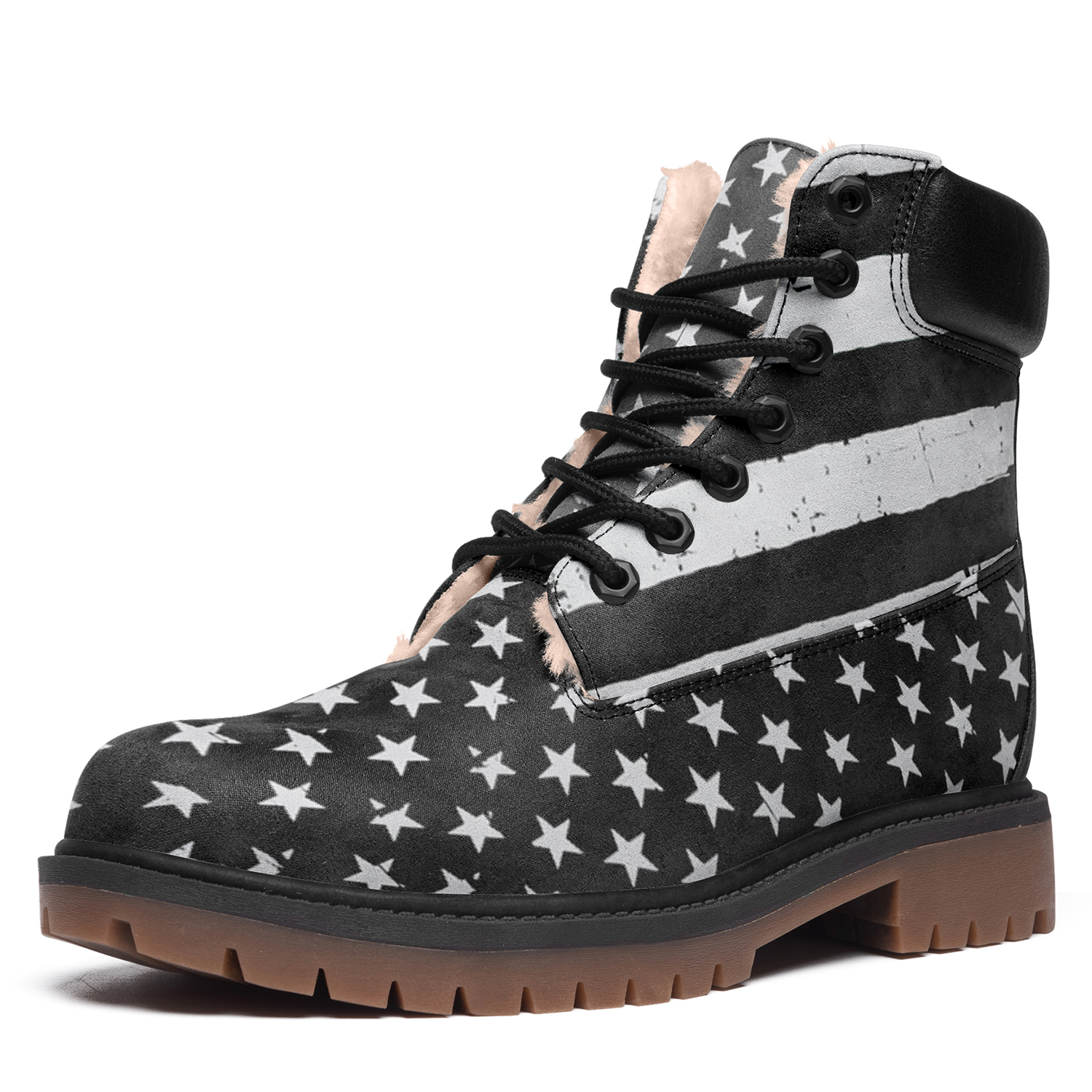 Customize America Flag Design Timboot Limited US Fans Winter Boot VB191001004