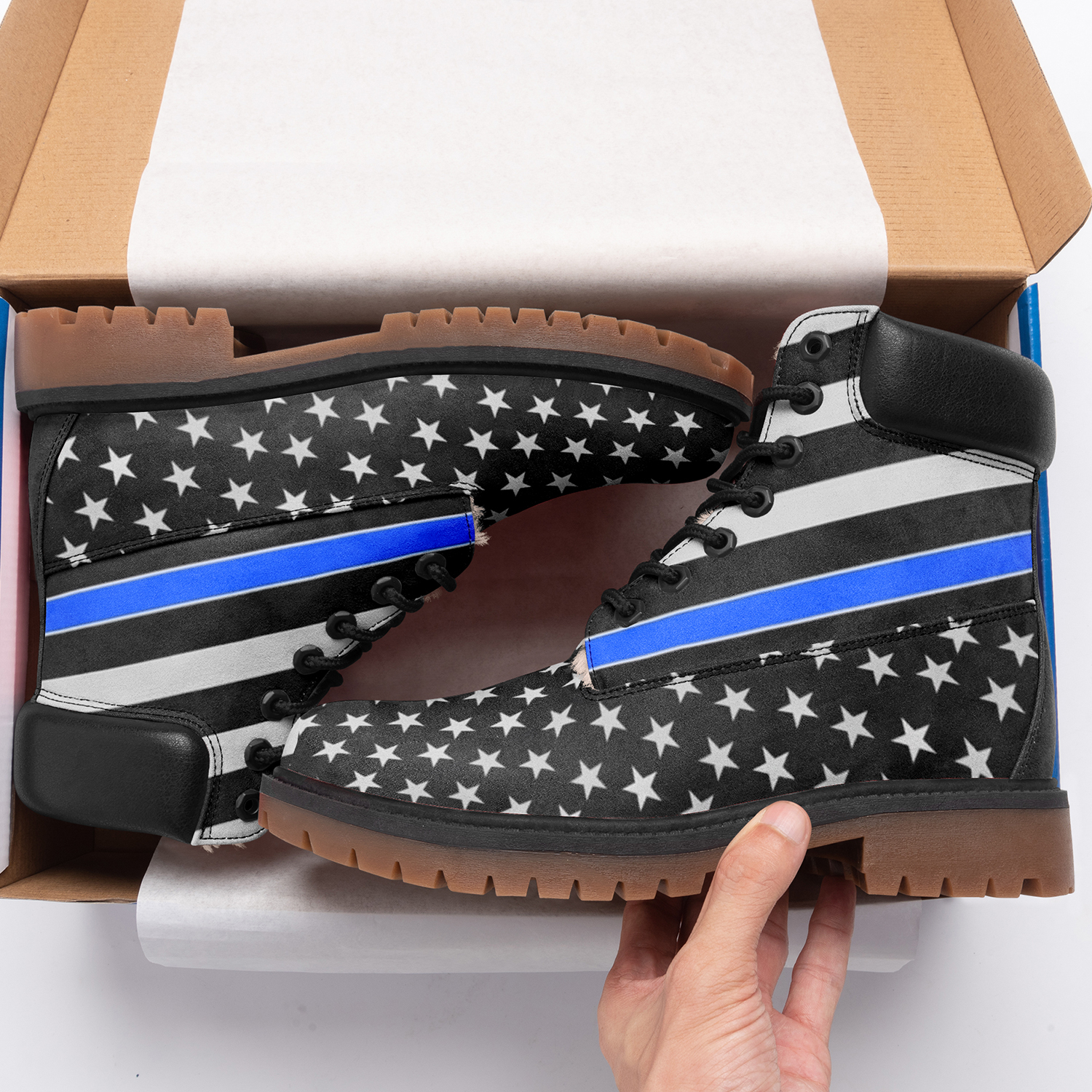 Customize America Flag Design Timboot Limited US Fans Winter Boot VB191001005