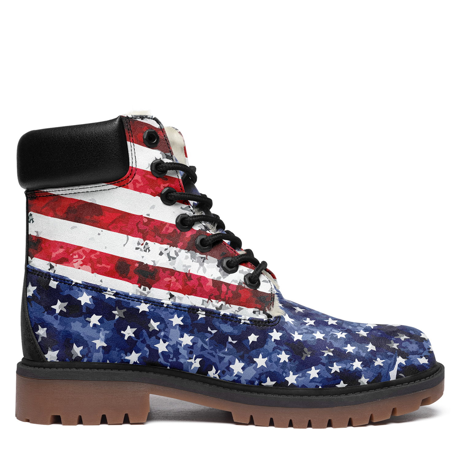 Customize America Flag Design Timboot Limited US Fans Winter Boot VB191001009