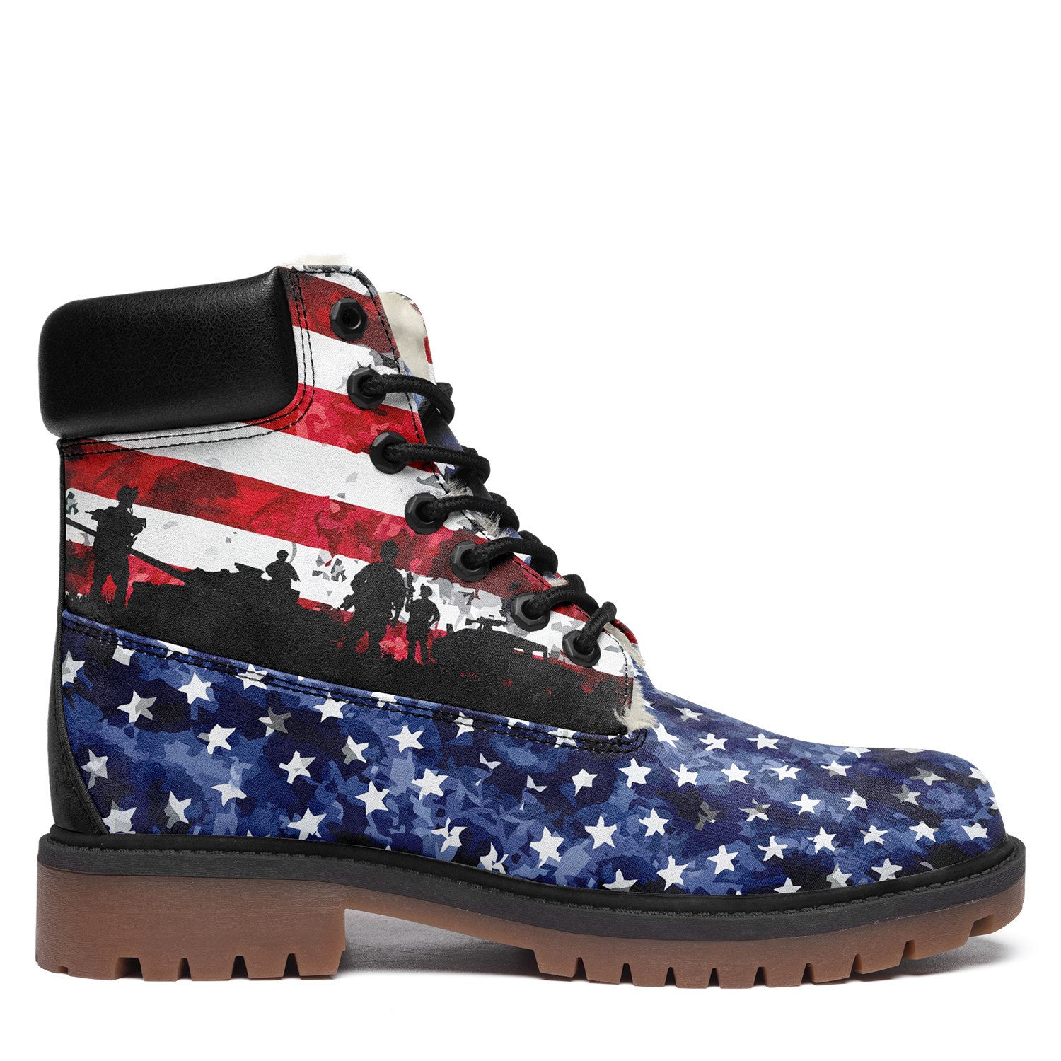 Customize America Flag Design Timboot Limited US Fans Winter Boot VB19100100901