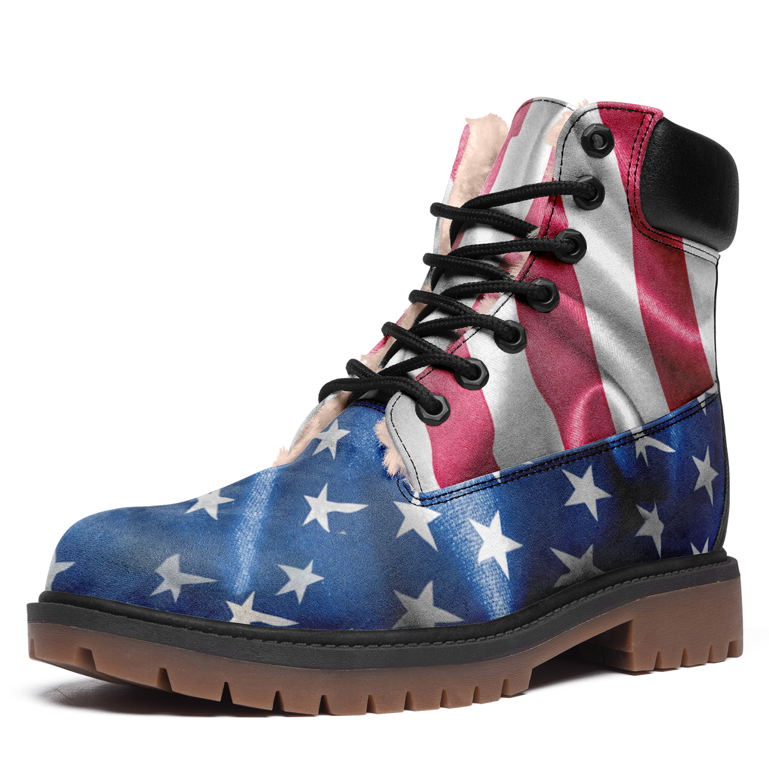 Customize America Flag Design Timboot Limited US Fans Winter Boot VB191001012