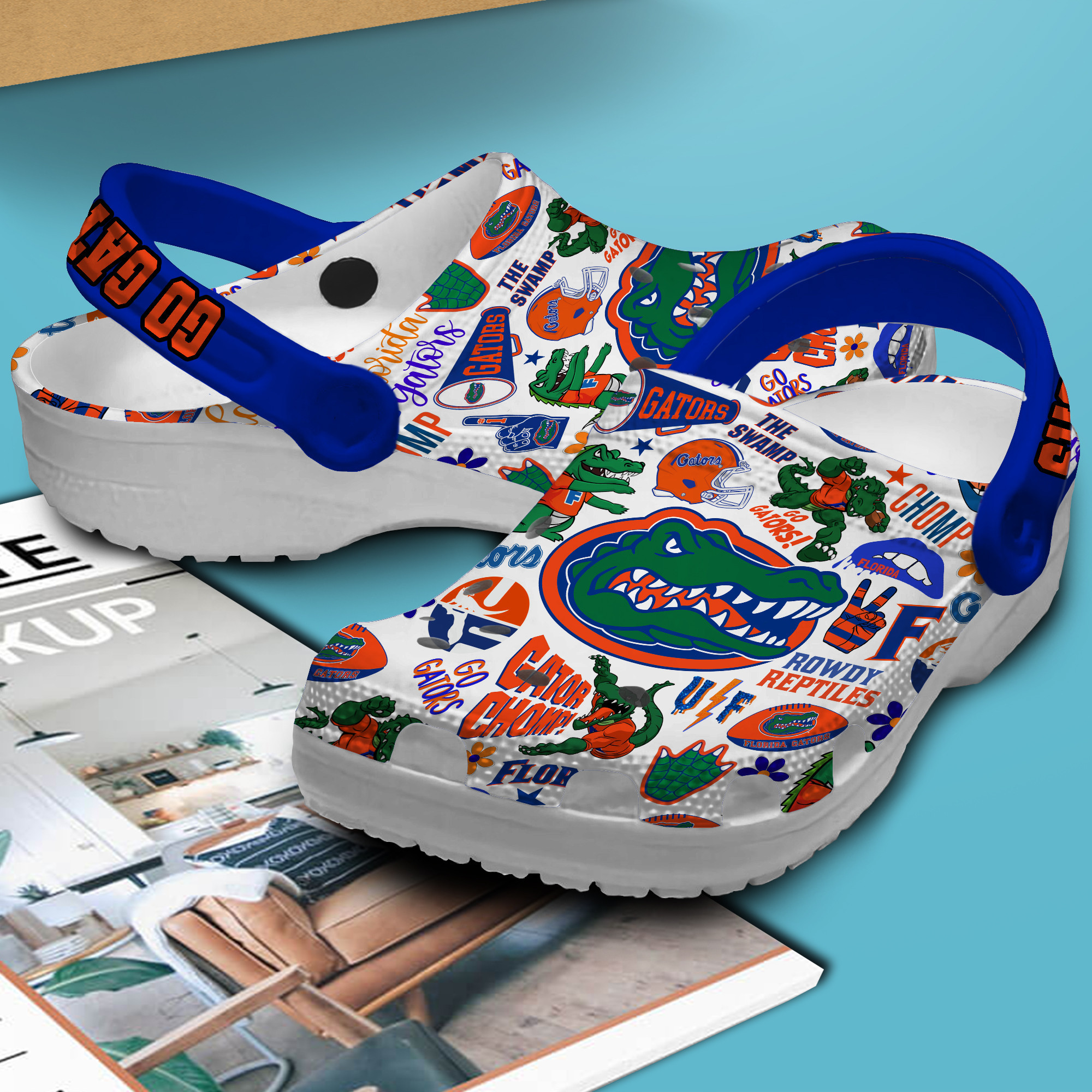 Florida Gators NCAA Sport Crocs Crocband Clogs Shoes Comfortable For