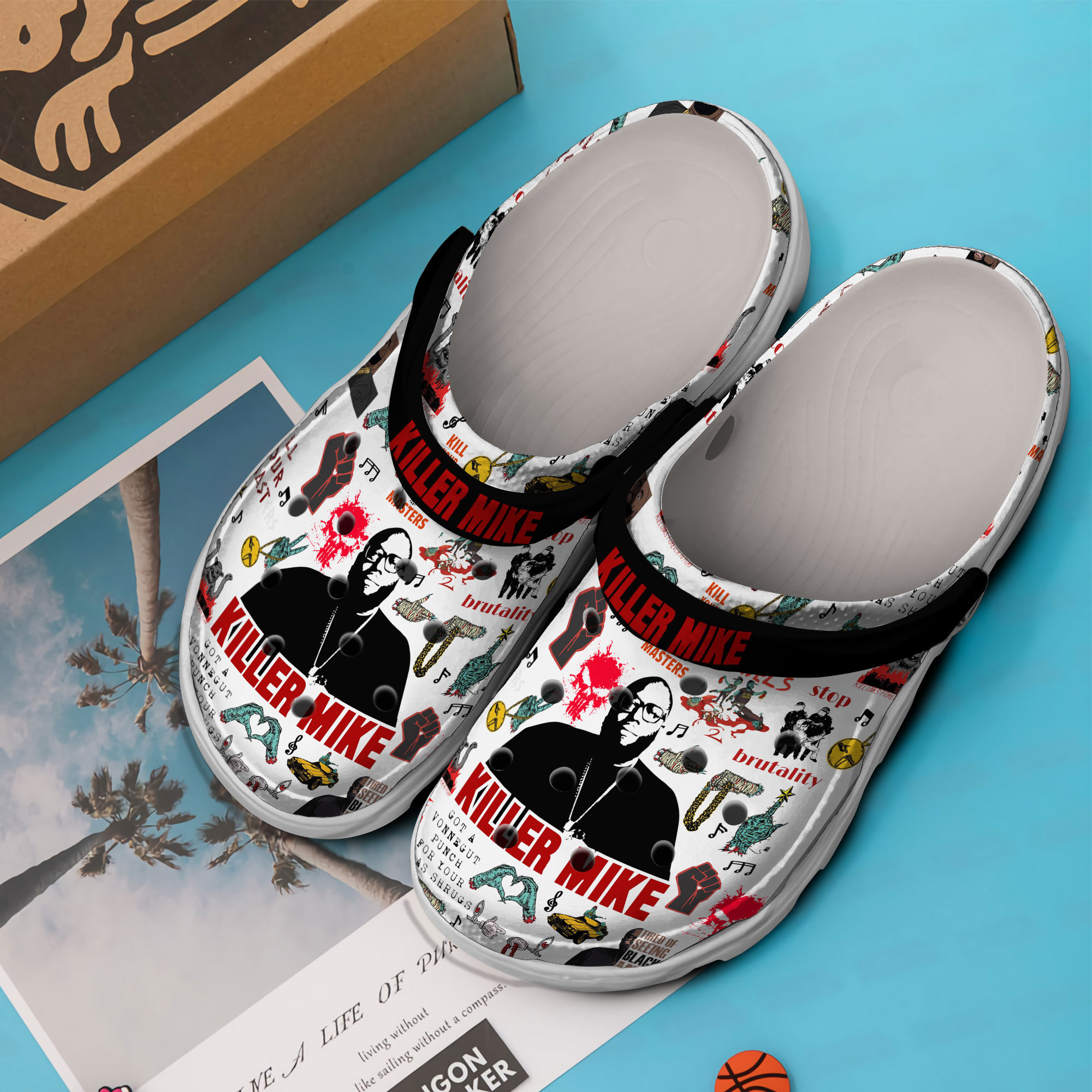 Killer Mike Music Crocs Crocband Clogs Shoes for morton's neuroma Rookbrand