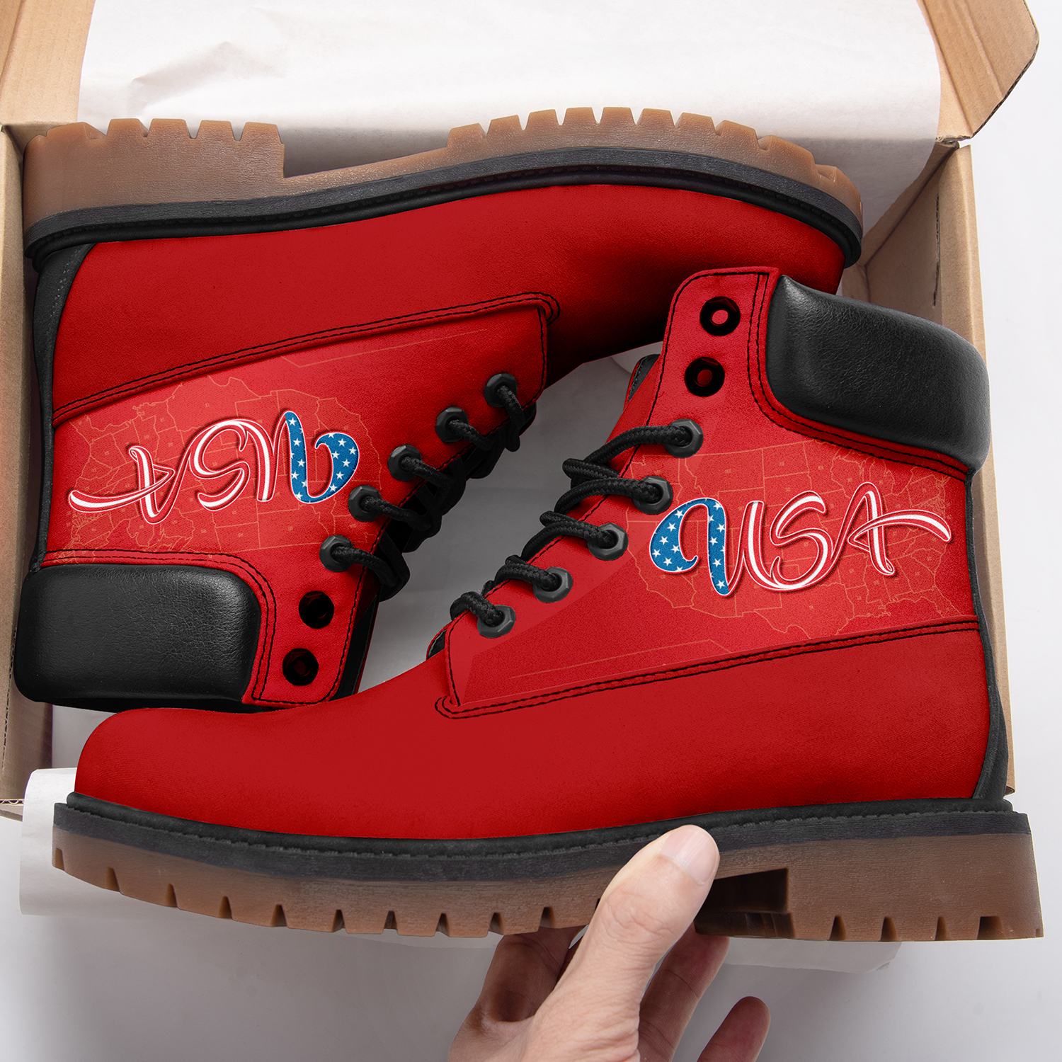 Limited America Flag 3D Printed Women Men Timboot TB19100101301