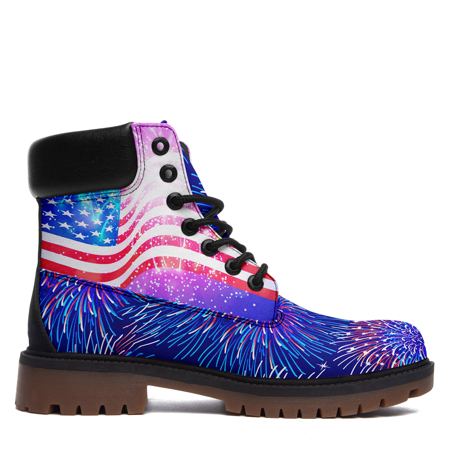 Limited America Flag 3D Printed Women Men Timboot TB191001017