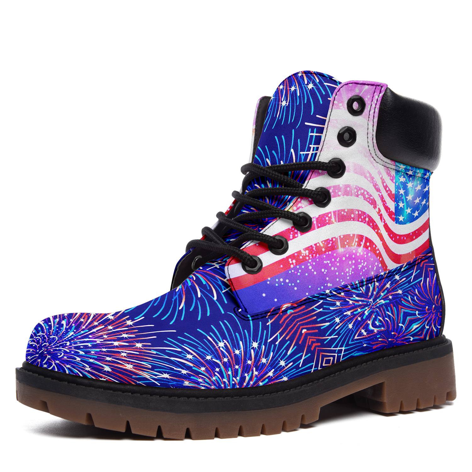 Limited America Flag 3D Printed Women Men Timboot TB191001017