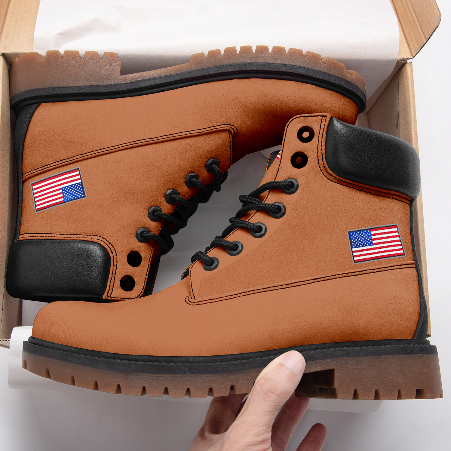 Limited America Flag 3D Printed Women Men Timboot TB191001020