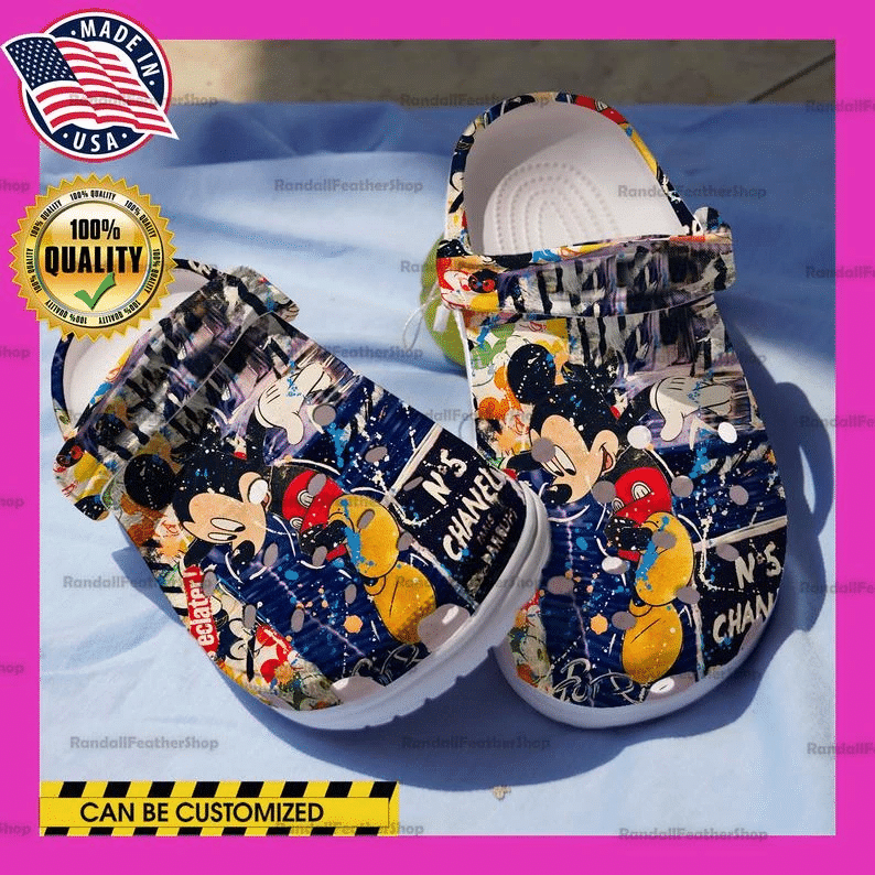 Mickey Mouse Crocs Clog Shoes for morton's neuroma Rookbrand