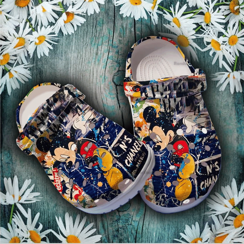 Mickey Mouse Crocs Clog Shoes for morton's neuroma Rookbrand