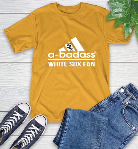 MLB A Badass Chicago White Sox Fan Adidas Baseball Sports T-Shirt mlb a badass chicago white sox fan adidas baseball sports t shirt 1894 7u3a4