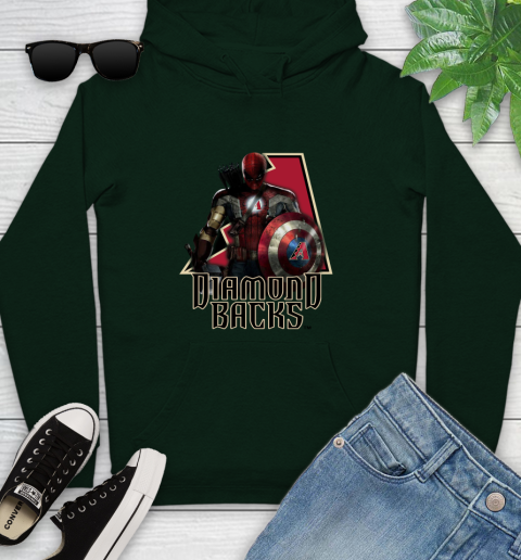 MLB Captain America Thor Spider Man Hawkeye Avengers Endgame Baseball Arizona Diamondbacks Youth Hoodie mlb captain america thor spider man hawkeye avengers endgame baseball arizona diamondbacks youth hoodie 3272 gsgp8