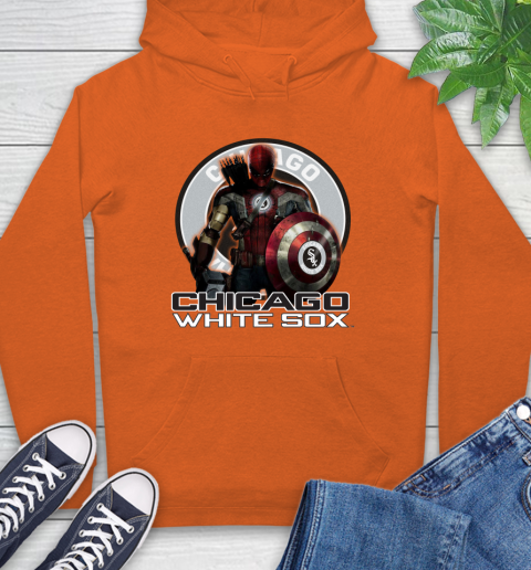 MLB Captain America Thor Spider Man Hawkeye Avengers Endgame Baseball Chicago White Sox Hoodie mlb captain america thor spider man hawkeye avengers endgame baseball chicago white sox hoodie 2525 dfnfy