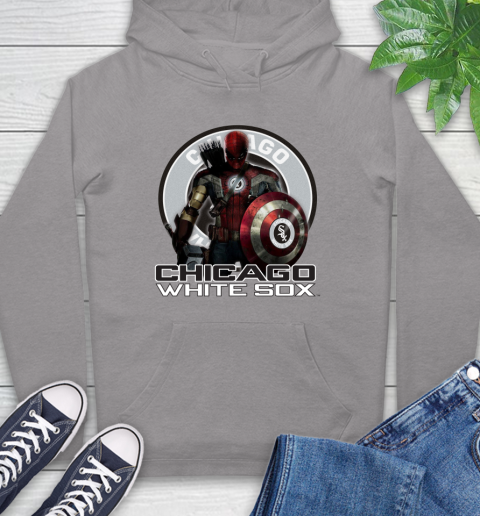 MLB Captain America Thor Spider Man Hawkeye Avengers Endgame Baseball Chicago White Sox Hoodie mlb captain america thor spider man hawkeye avengers endgame baseball chicago white sox hoodie 3086 ivw3d