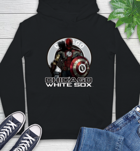 MLB Captain America Thor Spider Man Hawkeye Avengers Endgame Baseball Chicago White Sox Hoodie mlb captain america thor spider man hawkeye avengers endgame baseball chicago white sox hoodie 4050 hupka