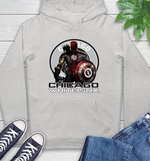 MLB Captain America Thor Spider Man Hawkeye Avengers Endgame Baseball Chicago White Sox Hoodie mlb captain america thor spider man hawkeye avengers endgame baseball chicago white sox hoodie 4466 imkhb