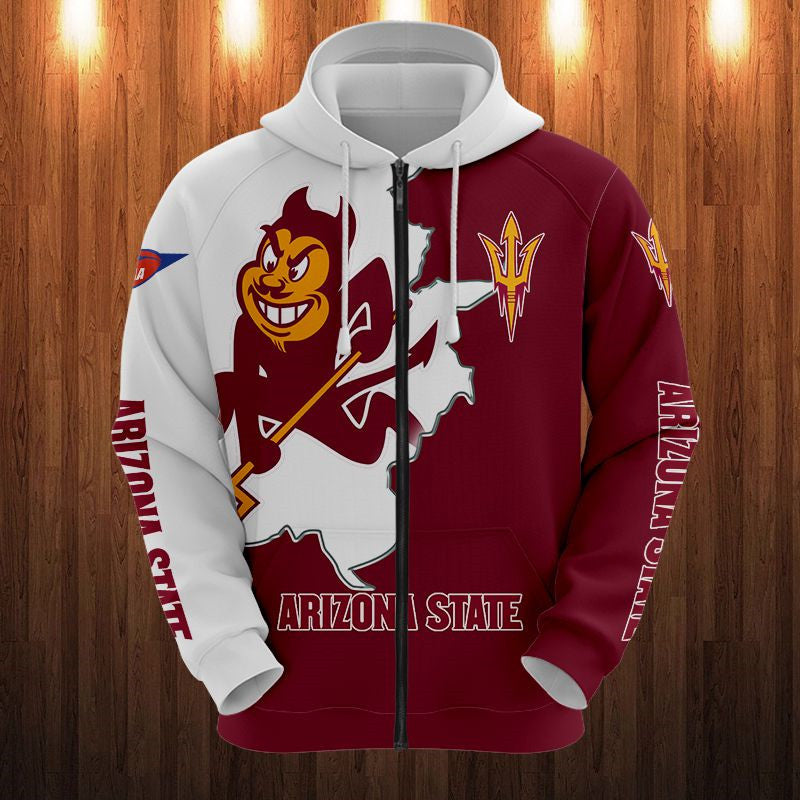 NCAA Arizona State Sun Devils Hoodies Mascot Printed ncaa arizona state sun devils hoodies mascot printed 8841 bzvtb
