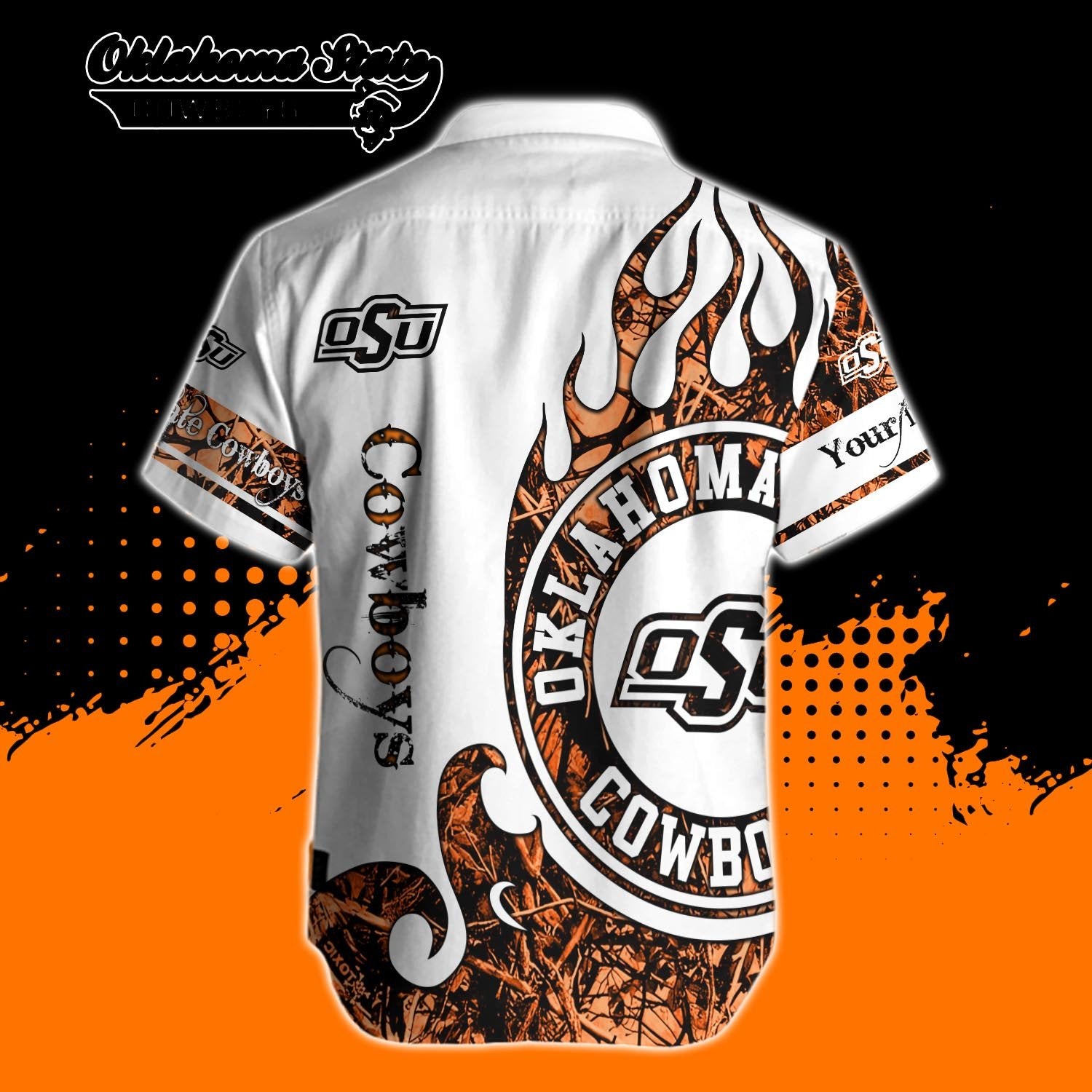 NCAA Oklahoma State Cowboys Shirts Real Tree Background Custom Name ncaa oklahoma state cowboys shirts real tree background custom name 1665 tyiqc
