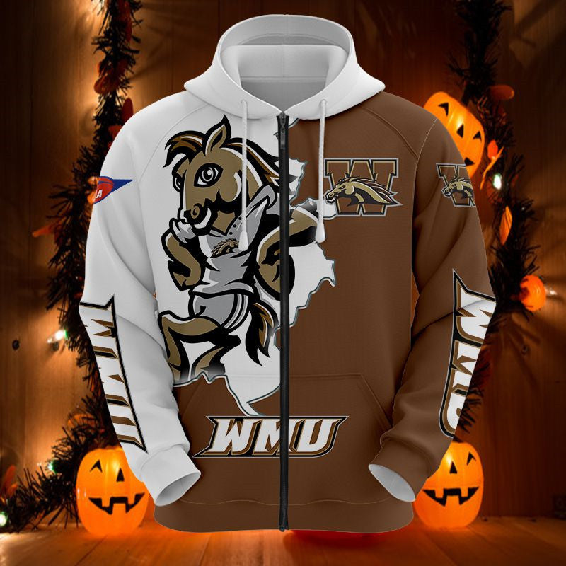 NCAA Western Michigan Hoodies Mascot ncaa western michigan hoodies mascot 6019 ktqhd