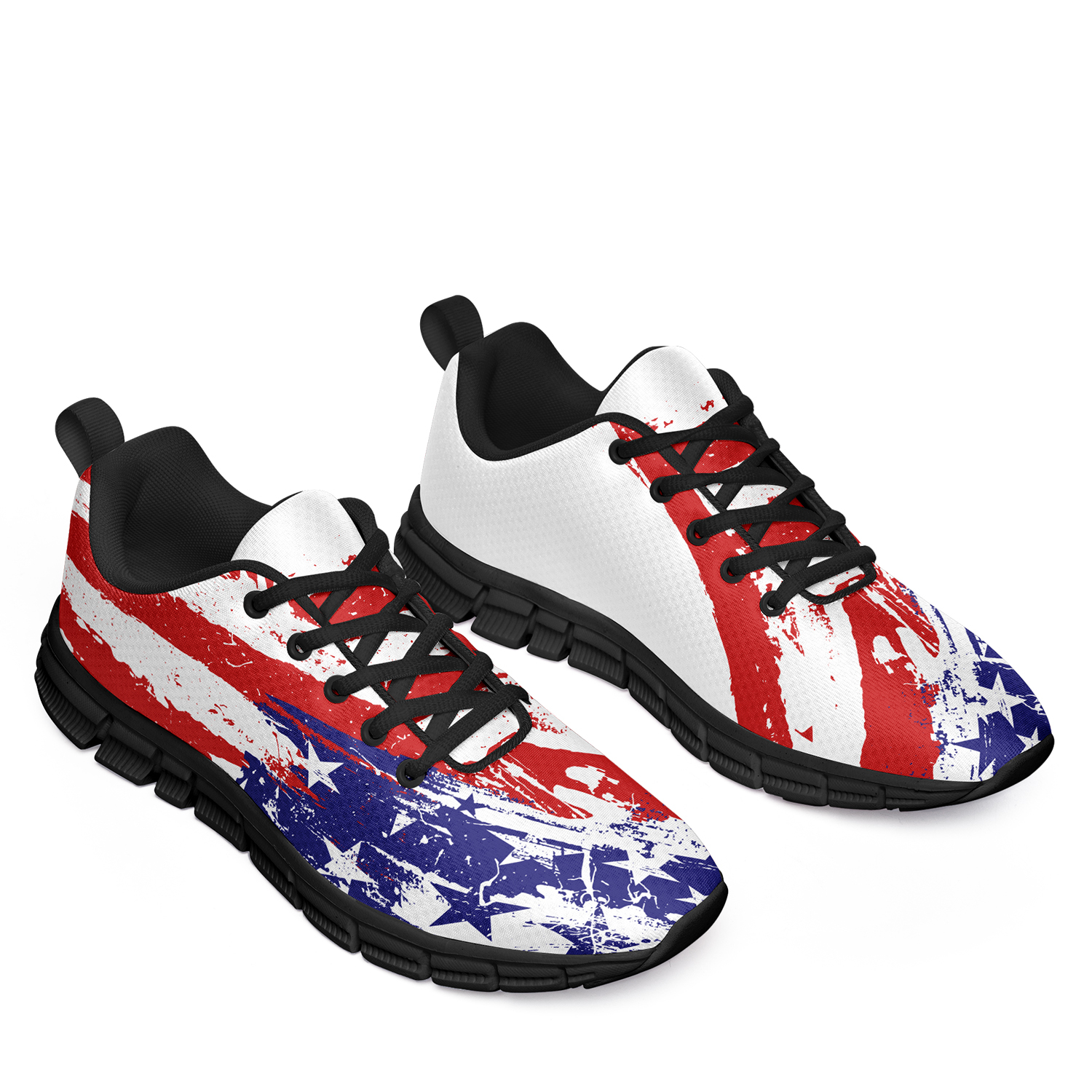New Design London Style Casual Sneakers Custom America Flag Printed Yeezy Shoes FR191001002/FR191001002H