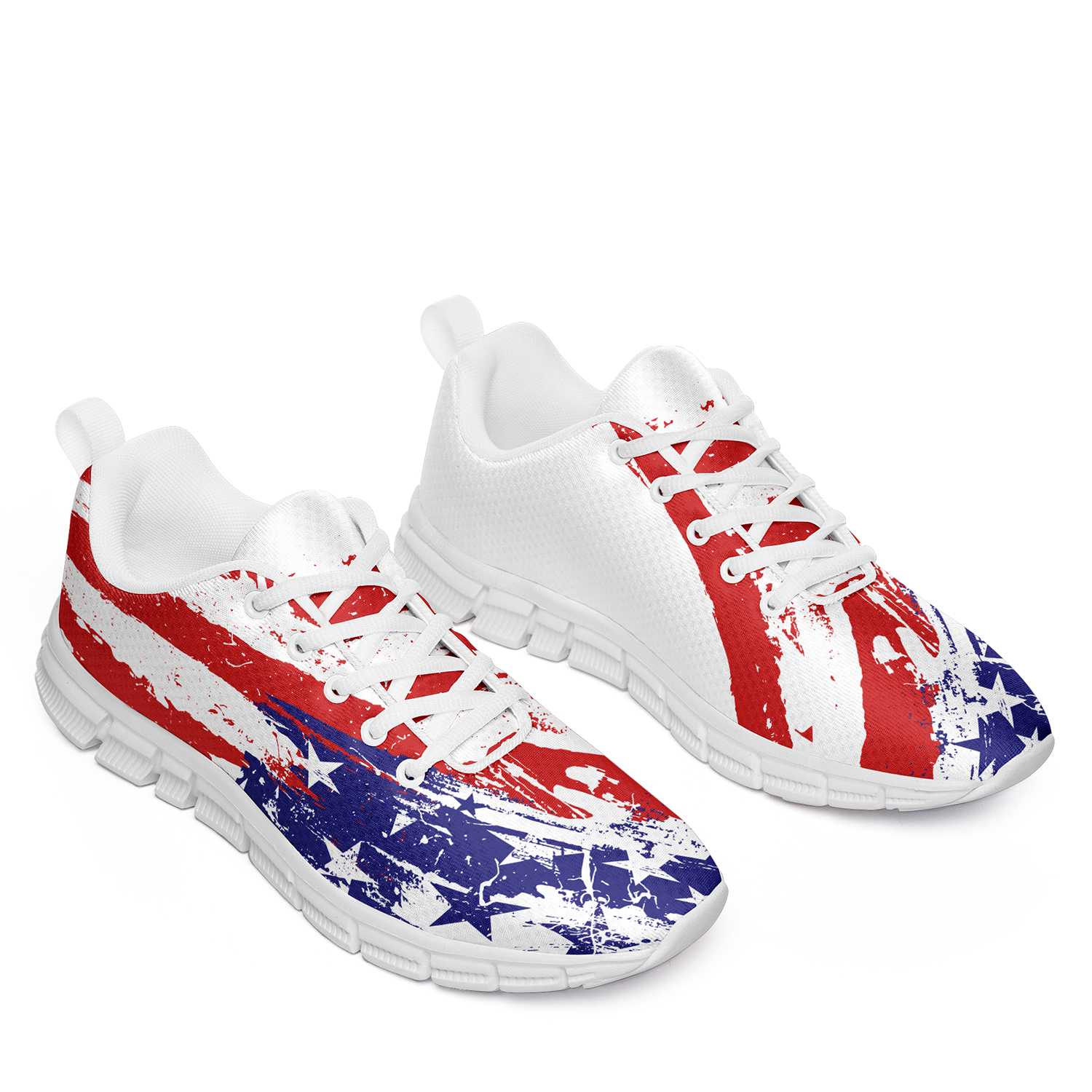 New Design London Style Casual Sneakers Custom America Flag Printed Yeezy Shoes FR191001002/FR191001002H