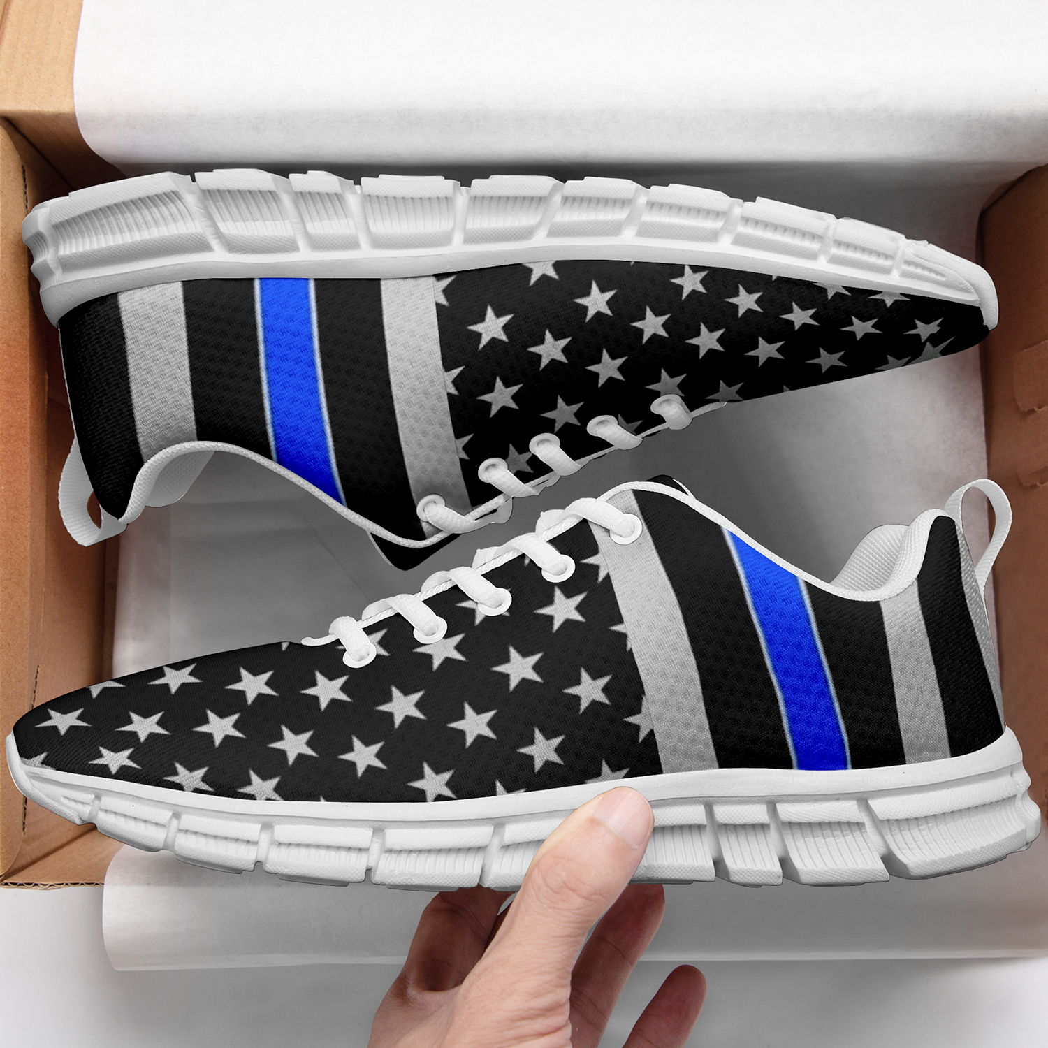 New Design London Style Casual Sneakers Custom America Flag Printed Yeezy Shoes FR191001005/FR191001005H